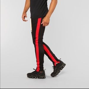 Black and Red Fashionova Mens Pants🔥🔥